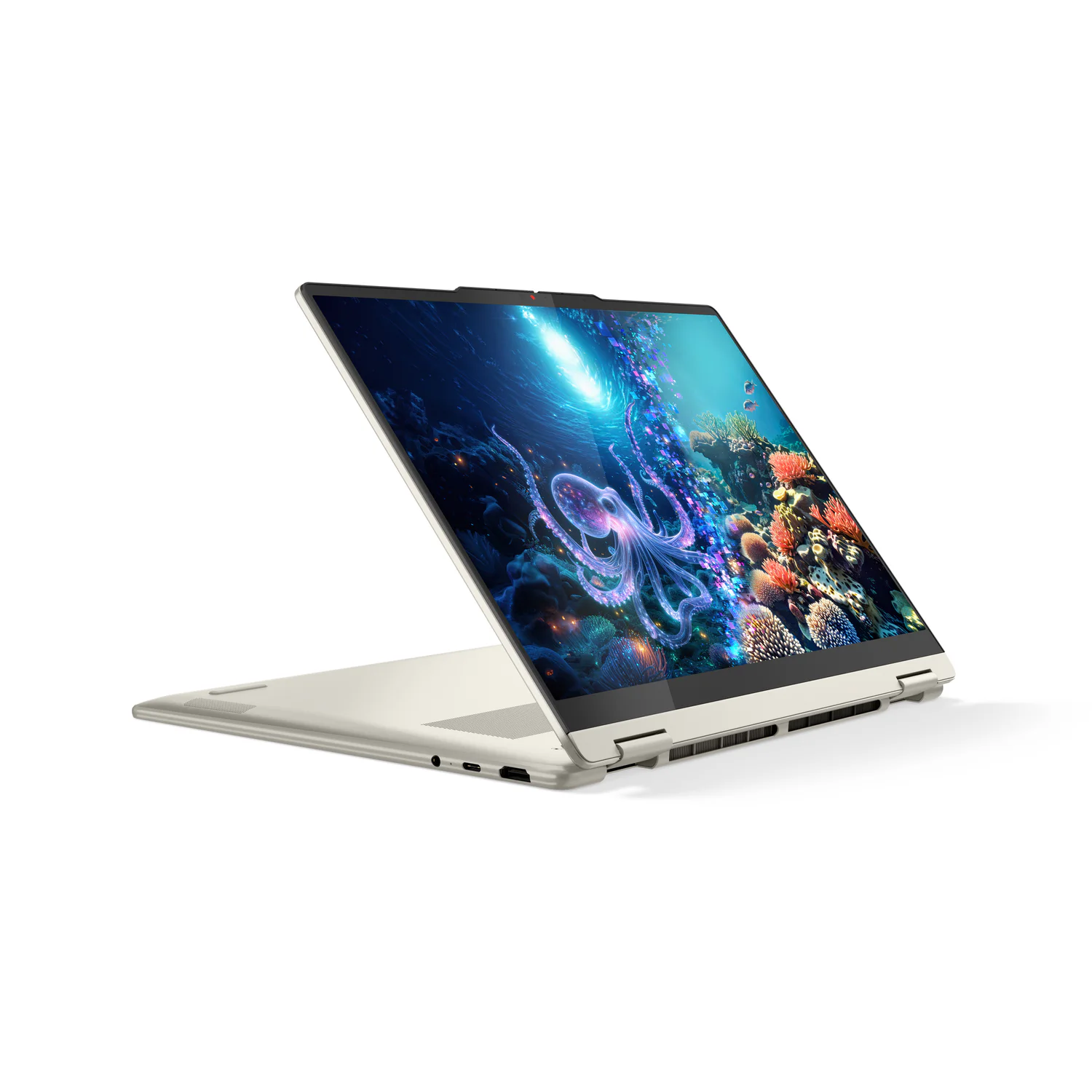 Portátil Convertível Lenovo Yoga 7 2-em-1 14AKP10 14" OLED WUXGA Tátil AMD Ryzen AI 7 345 16GB 512GB SSD Windows 11 Home com Caneta - Imagem 3