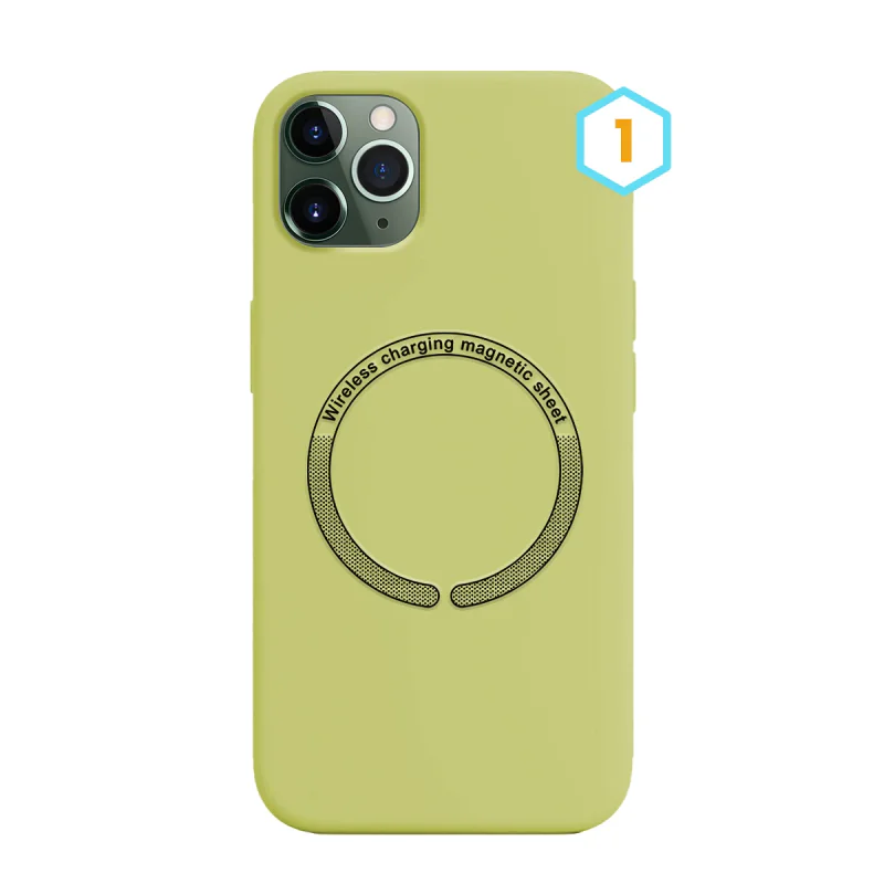 Capa Apokin para iPhone 11 Pro Silicone Líquido com MagSafe 18 - Imagem 2