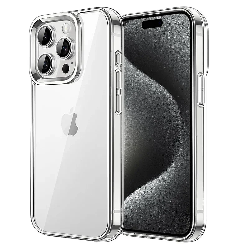 Capa de Silicone Apokin iPhone 12 e 12 Pro 3,3 mm Extra Grossa Transparente - Imagem 2