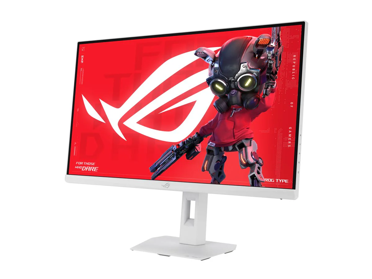 Monitor Gaming ASUS ROG Strix XG27ACMES-W 27" QHD Fast IPS 255Hz 0.3ms DisplayHDR 400 USB-C Branco - Imagem 2