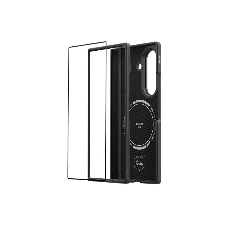 Capa Apokin Benks ArmorGrid Pro Grand para Samsung Galaxy Z Fold 8 Ultra Preto - Imagem 3