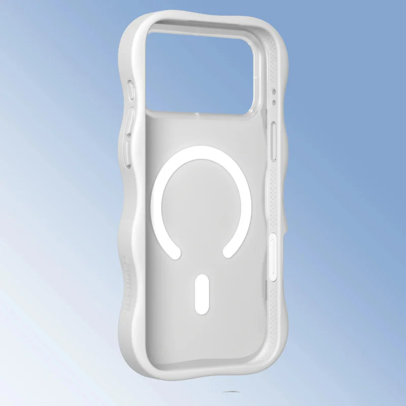 Capa Youngkit Apokin Big Wave para iPhone 17 Pro Max e 18 Pro Max Floral MagSafe Turquesa - Imagem 4