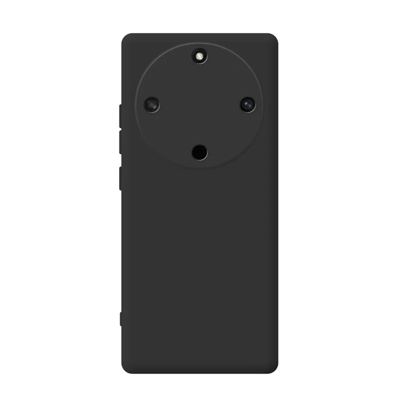 Capa de Silicone Macio Apokin com Proteção de Câmara 3D para Honor X9a e Magic5 Lite Lilás - Imagem 3