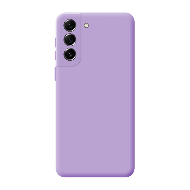 Capa Apokin para Samsung Galaxy S21 FE em Silicone Macio com Proteção de Câmara 3D Rosa - Imagem 6