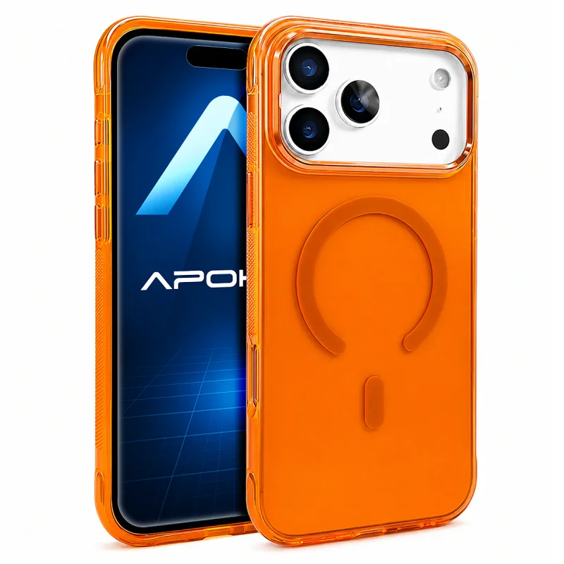 Capa Fosca Apokin com Cantos Reforçados para iPhone 15 Lilás - Imagem 6