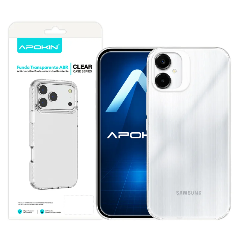 Capa Apokin para Samsung Galaxy A06 ABR Antichoque Premium Transparente