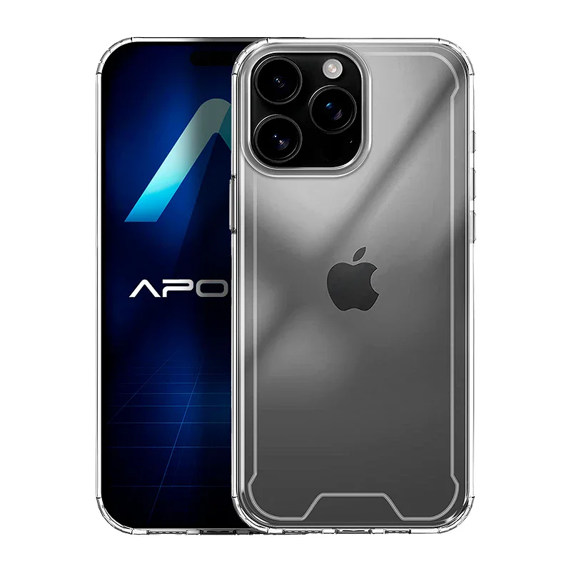 Capa Apokin Transparente Antigolpe Premium para iPhone 16 Pro - Imagem 1