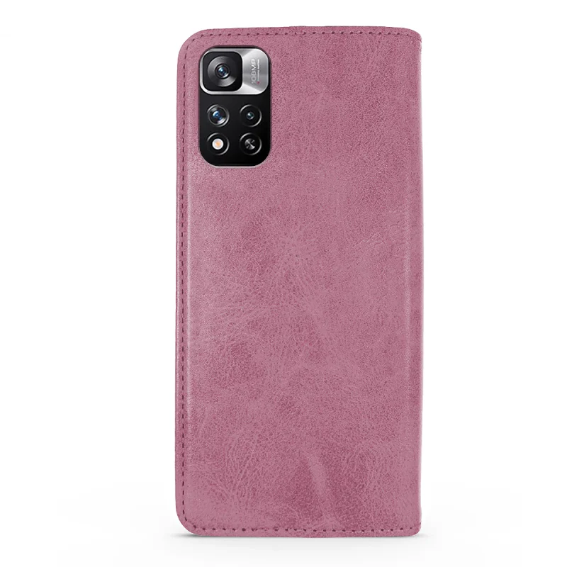 Capa Apokin em Couro Sintético com Porta-Cartões para Xiaomi Redmi Note 11 Pro Variedade de cores - Imagem 5