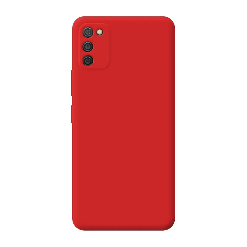 Capa Apokin para Samsung Galaxy A03s em Silicone Macio com Proteção de Câmara 3D Azul Turquesa - Imagem 5