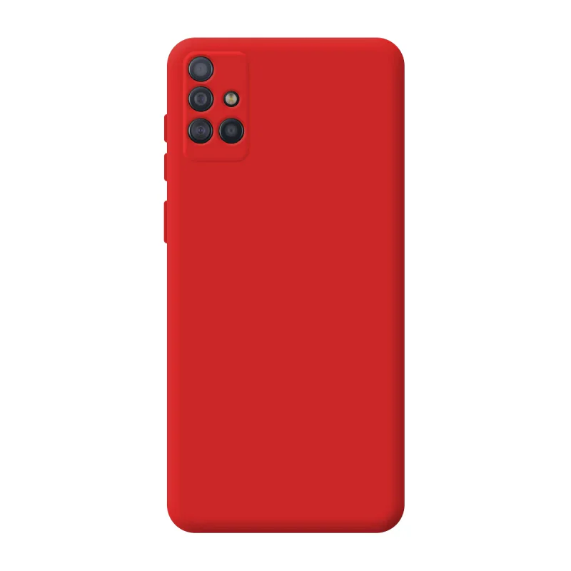 Capa Apokin para Samsung Galaxy A51 Silicone Suave com Proteção de Câmara 3D Azul - Imagem 5