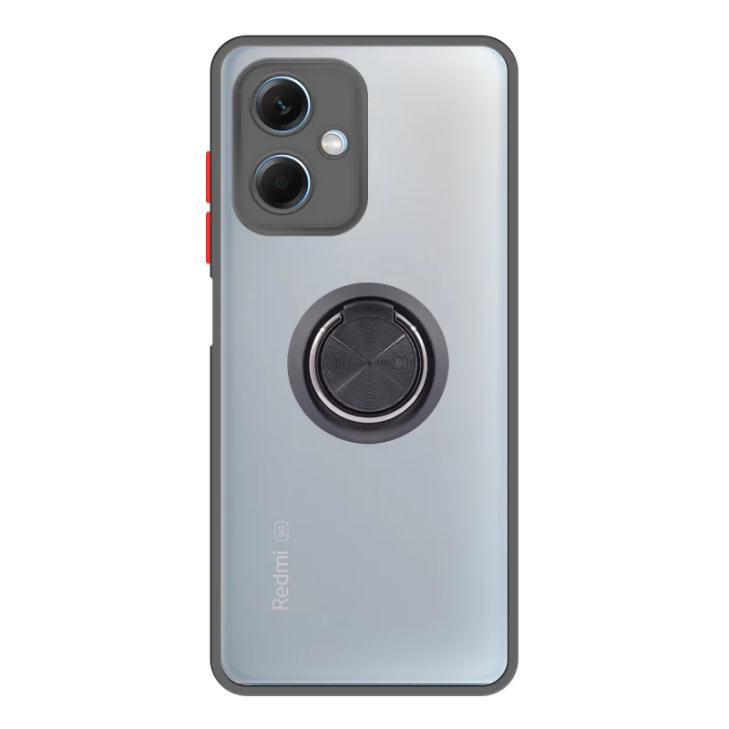 Capa de Gel Apokin para Xiaomi Redmi Note 12S com Íman e Suporte Fumê Azul - Imagem 4