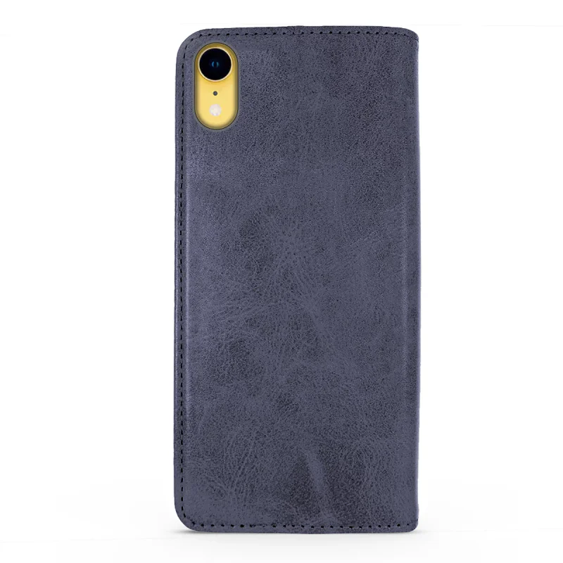 Capa Apokin para Apple iPhone XR com Porta-Cartões em Pele Sintética Preto - Imagem 5
