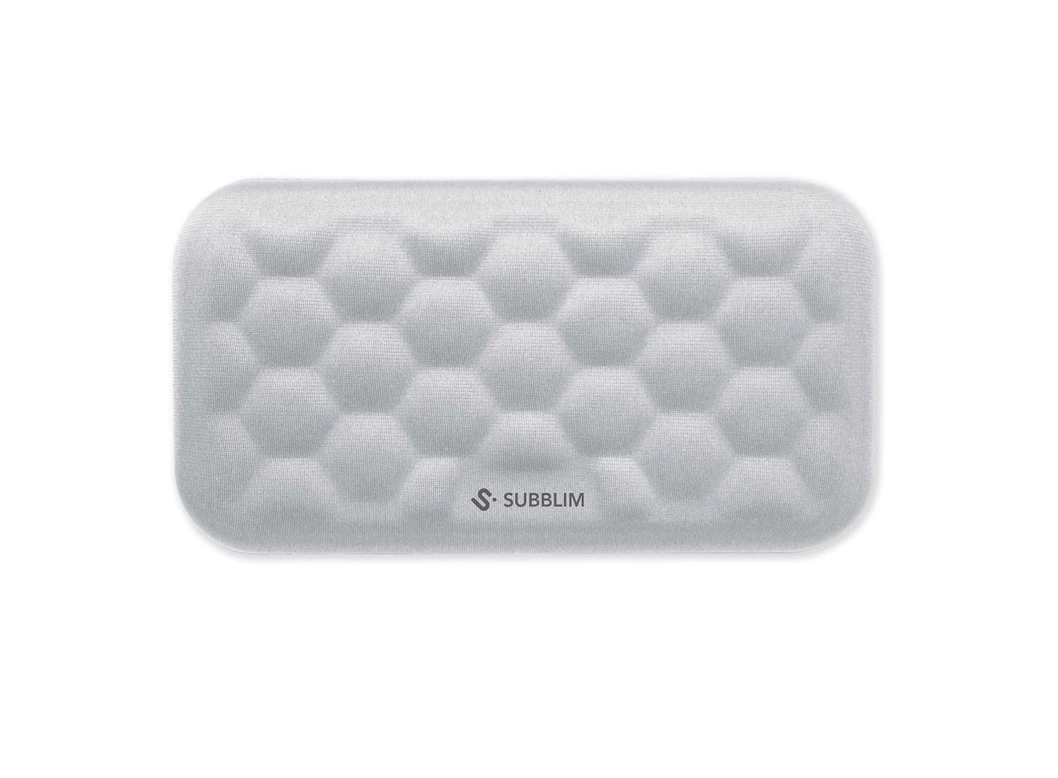 Apoio de Pulso para Rato Subblim Ergo AirPadding Prateado