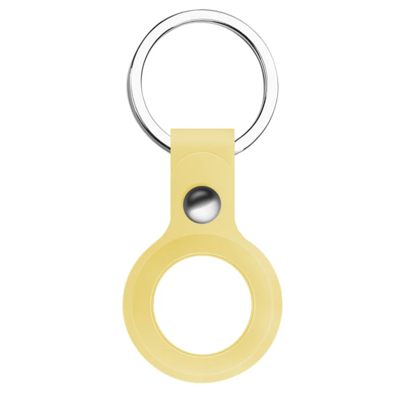 Capa Protetora Apokin para Apple AirTag Amarelo - Imagem 1