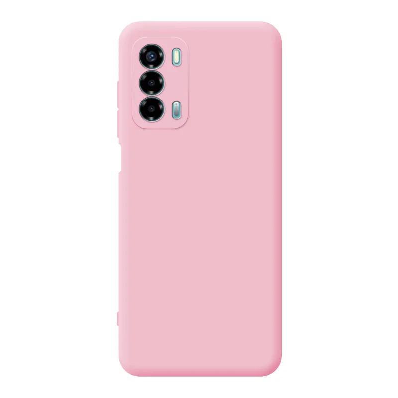 Capa Apokin para ZTE Blade V40 Lite e Blade A72 em Silicone Macio com Proteção 3D Azul Turquesa - Imagem 6