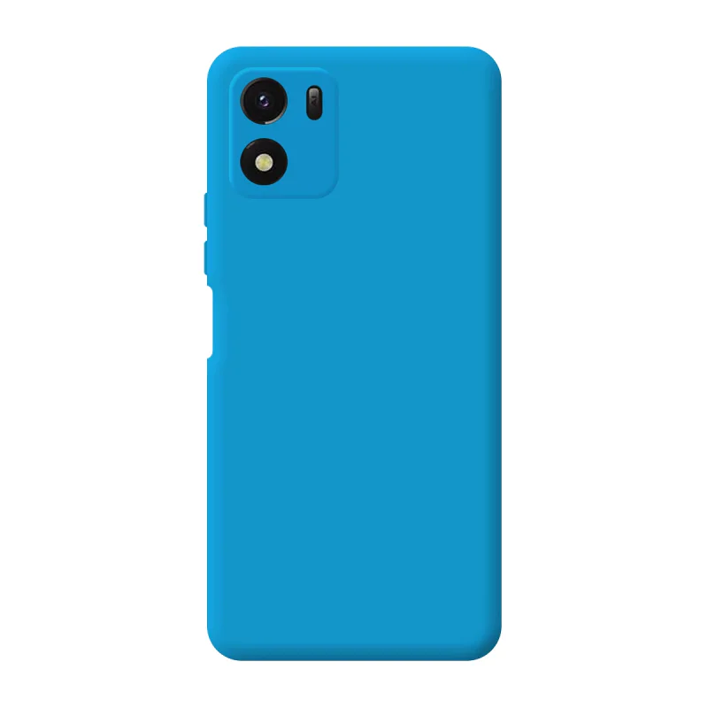 Capa Apokin Vivo Y01 Silicone Suave com Proteção 3D de Câmara Vermelho - Imagem 2
