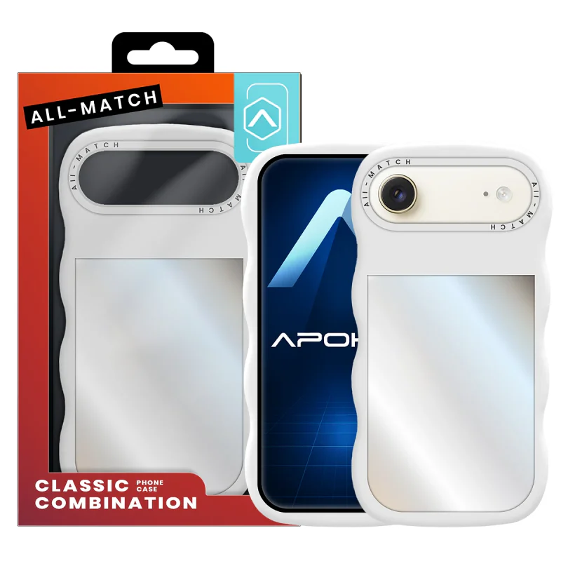 Capa Allmatch com Espelho Apokin para iPhone 17 Air Variedade de cores - Imagem 3