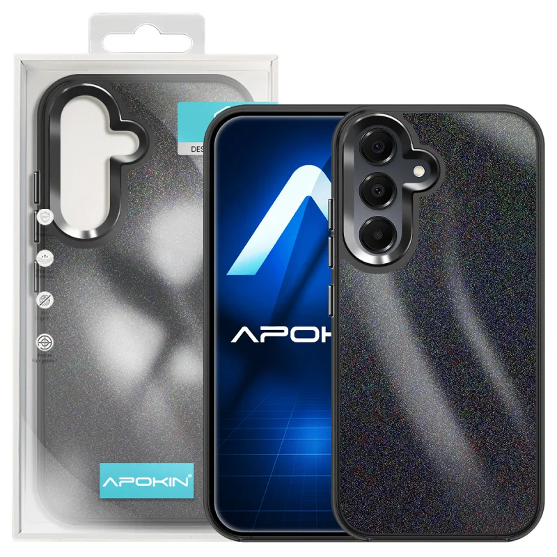 Capa com Purpurina Apokin para Samsung Galaxy A16 Variedade de Cores - Imagem 6