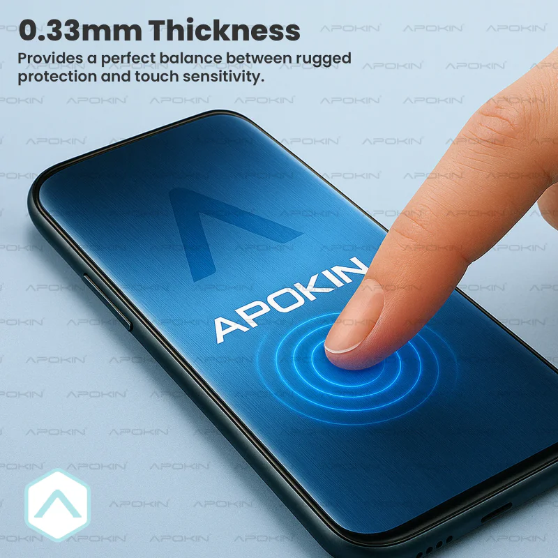 Protetor de Ecrã Apokin em Vidro Temperado Curvo Full Glue para Oppo Find X3 Neo - Imagem 5