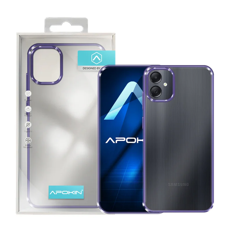 Capa Apokin para Samsung Galaxy A05 Antichoque com Borda Colorida Variedade de cores - Imagem 3