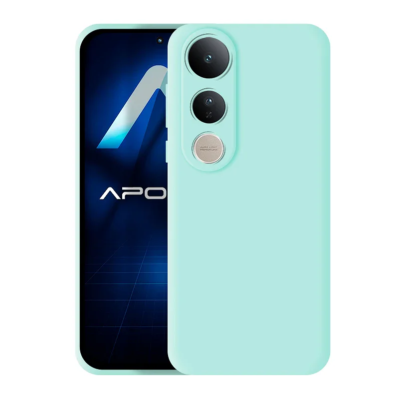 Capa Apokin para Vivo V50 Lite em Silicone Suave Variedade de cores - Imagem 2