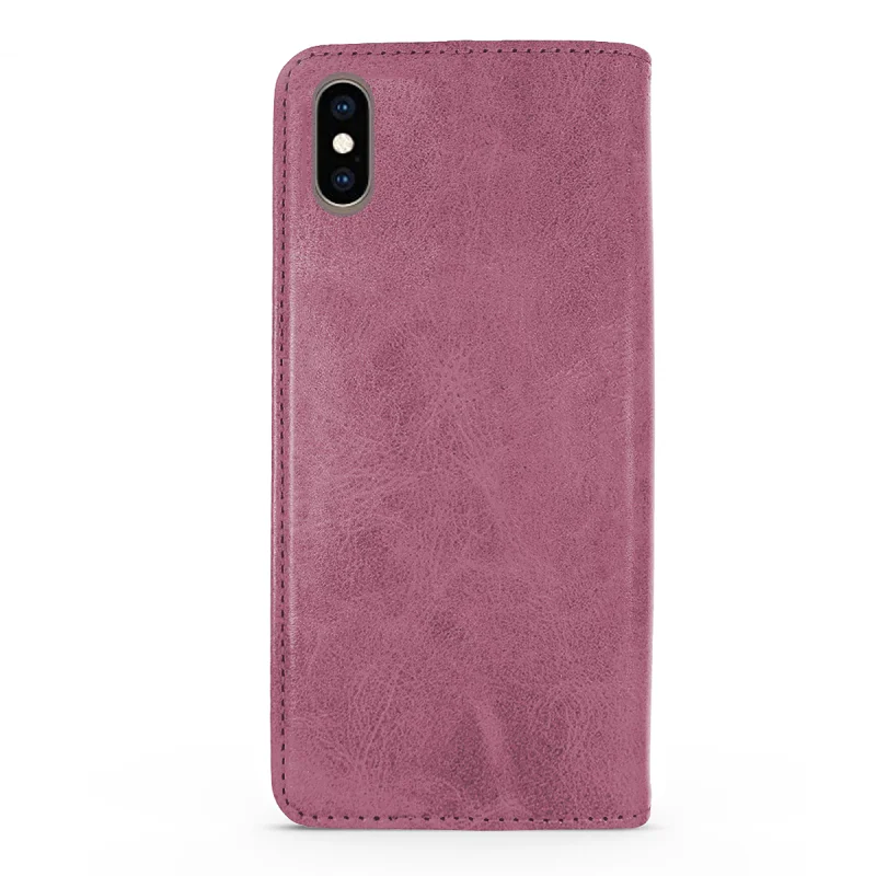Capa Apokin para iPhone X e iPhone XS Couro Sintético com Porta-Cartões Azul - Imagem 6