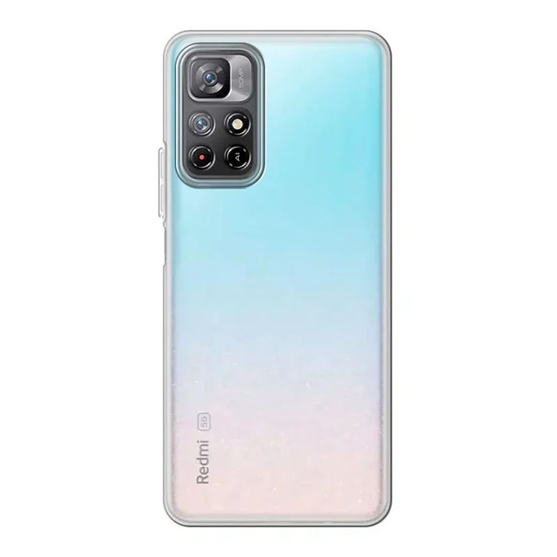 Capa de Silicone Transparente 2 mm para Xiaomi Poco M4 Pro 5G - Imagem 1