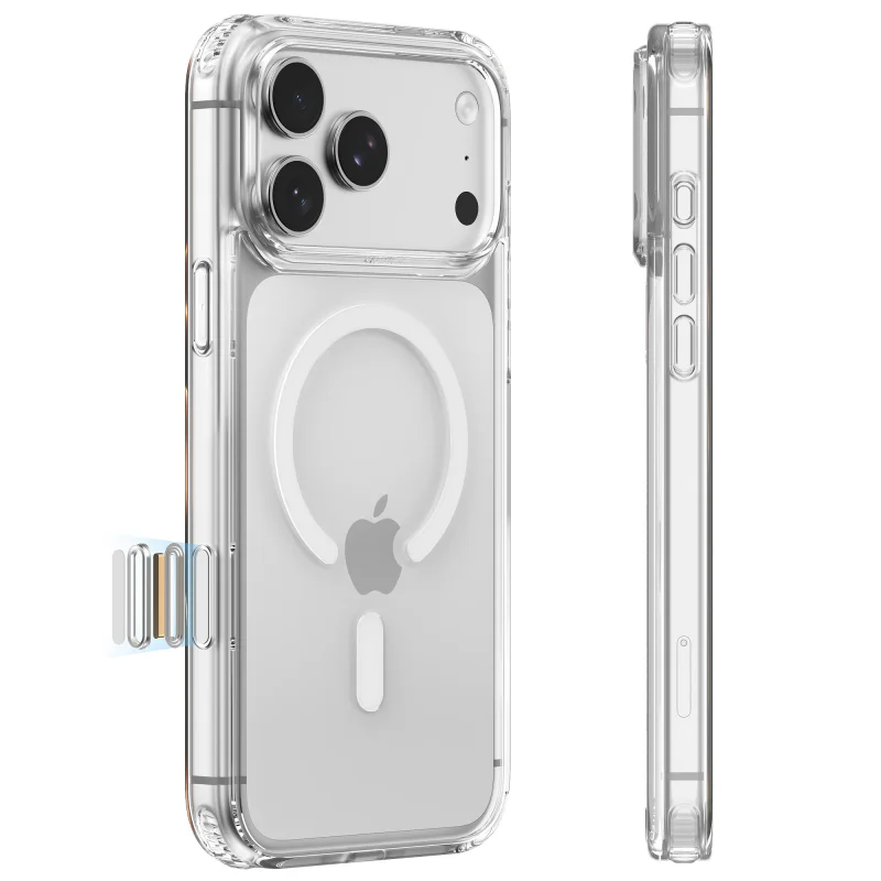 Capa Raptic Air Clear Apokin para Apple iPhone 18 Pro Magnética MagSafe Transparente - Imagem 2