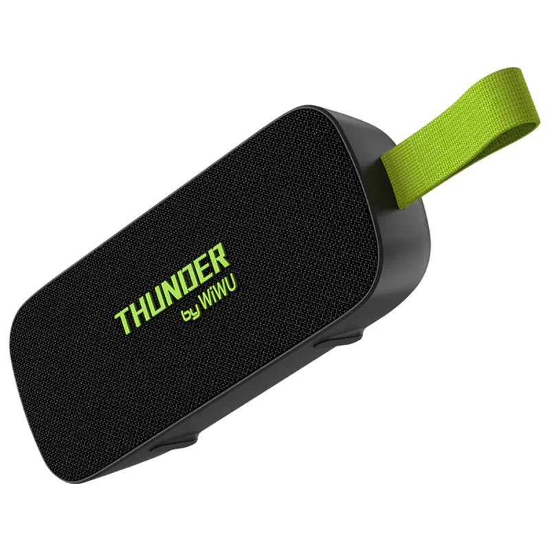 Coluna Bluetooth WIWU Thunder H2 Portátil Preta - Imagem 1