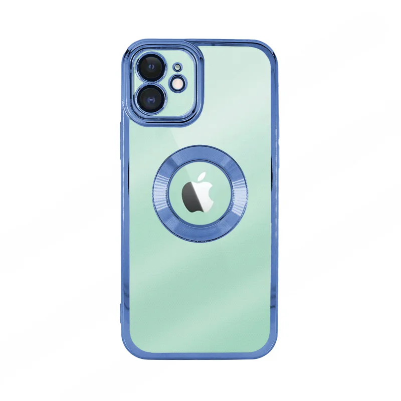 Capa Apokin para Apple iPhone 11 Pro Silicone Transparente Borda Cromada Preto - Imagem 5