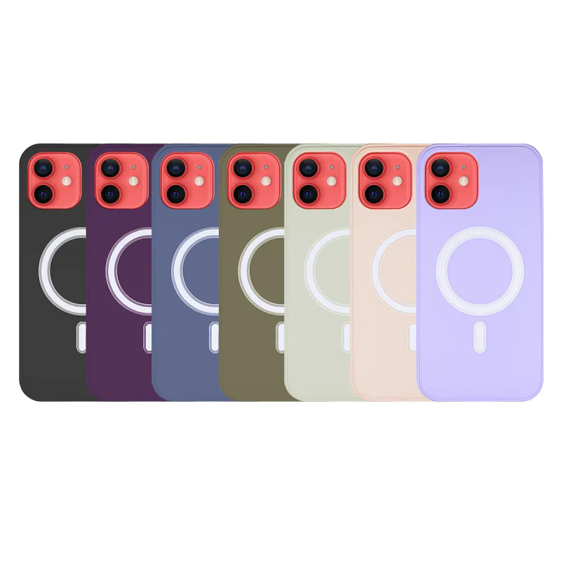 Capa Apokin para iPhone 11 Pro Max Silicone com MagSafe Azul - Imagem 1