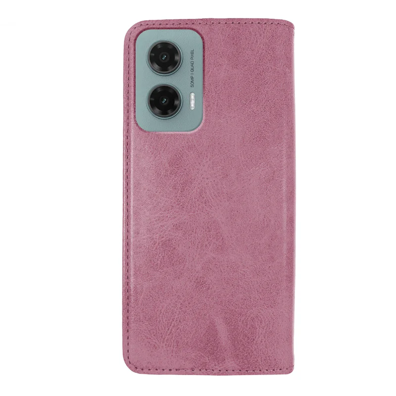 Capa Apokin para Motorola Moto G35 em Pele Sintética Preto - Imagem 2
