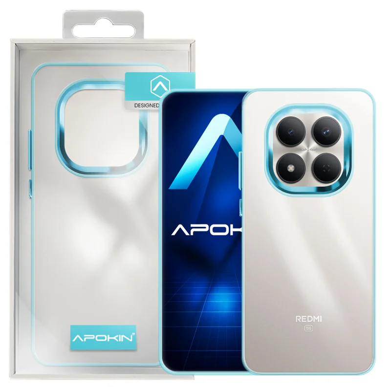 Capa Apokin para Xiaomi Redmi Note 15 Pro Plus Acrílica Transparente Branco - Imagem 6