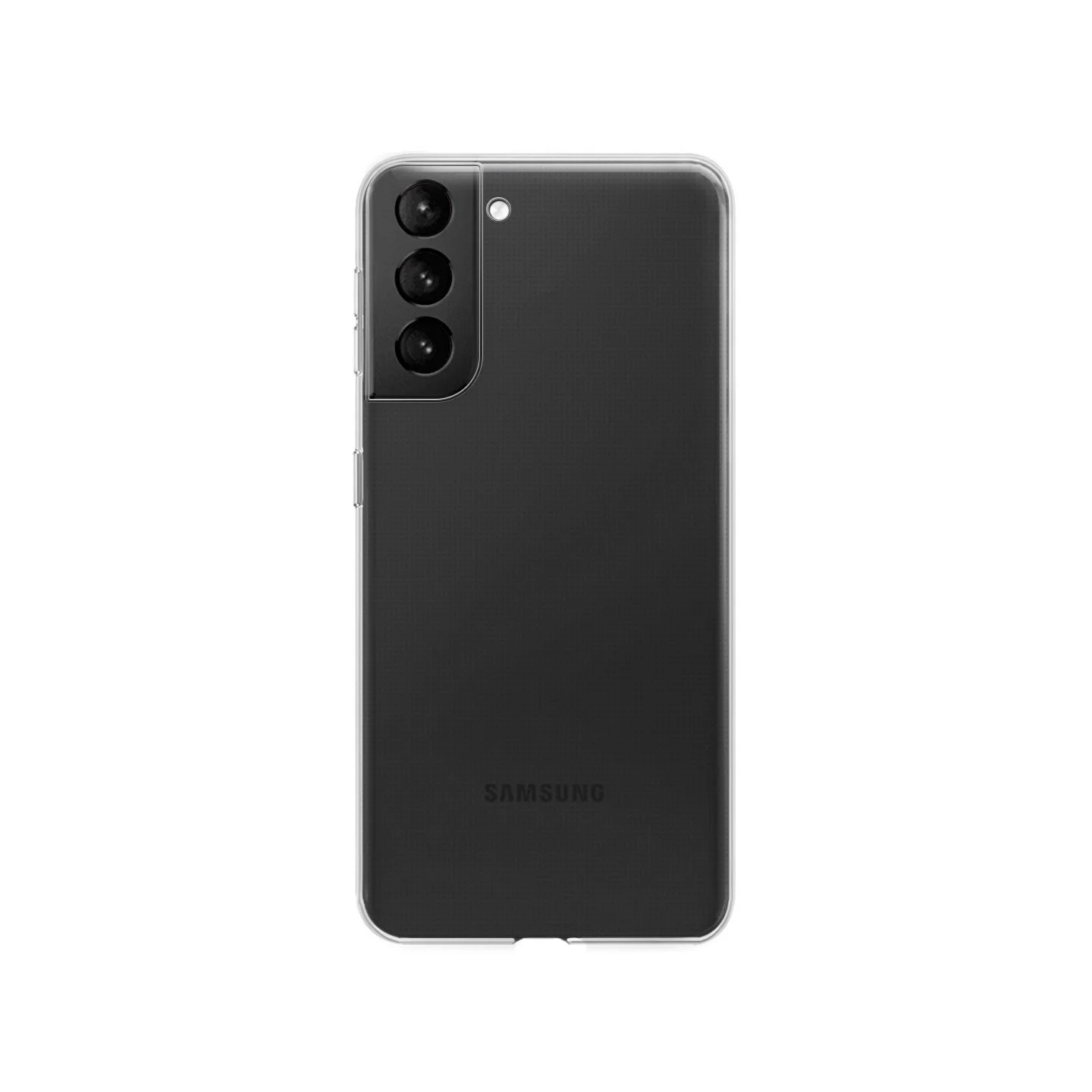 Capa de Silicone Apokin Transparente para Samsung Galaxy S21+ 2 mm - Imagem 1