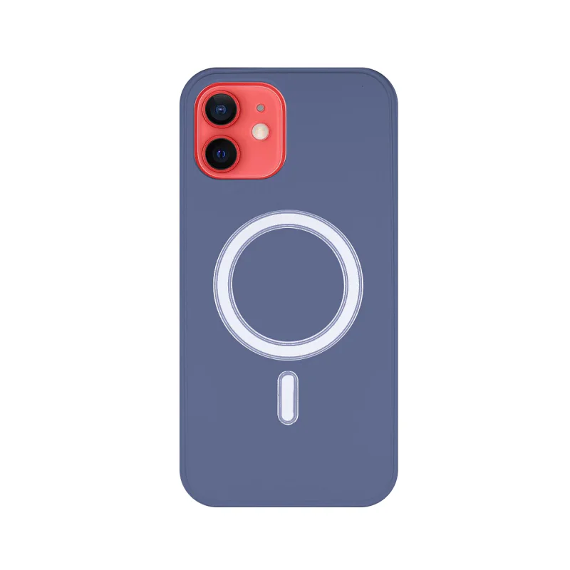 Capa Apokin para iPhone 11 Pro Max Silicone com MagSafe Azul - Imagem 6