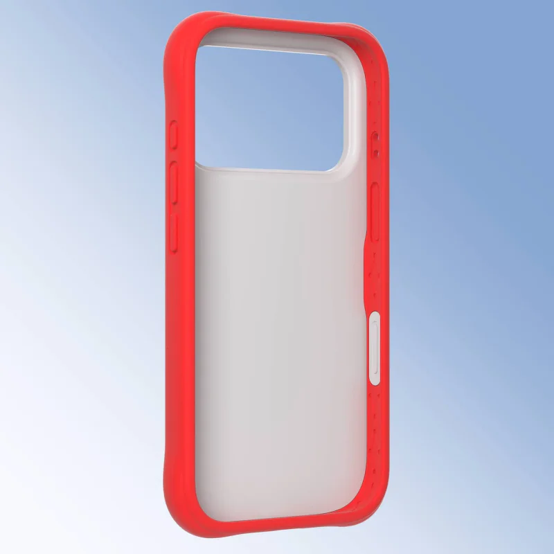 Capa Apokin para iPhone 16 Pro Max Youngkit Café Time 2.0 com MagSafe Vermelho - Imagem 3