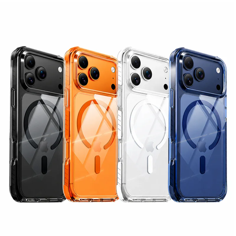 Capa Apokin Blue Dolphin S3-MAG para iPhone 17 com MagSafe Preto - Imagem 1