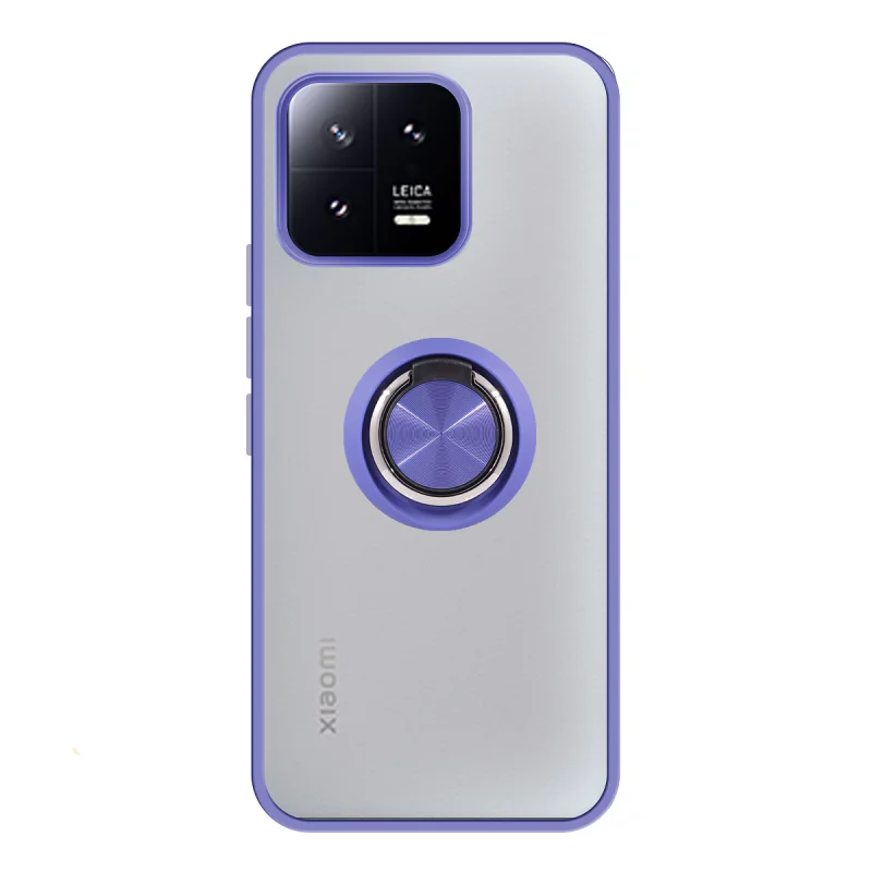 Capa Apokin para Xiaomi 13 Lite em Gel Magnética com Suporte Fumê Preto - Imagem 2