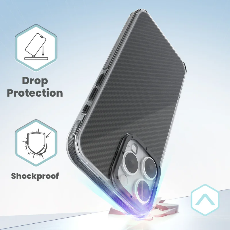 Capa Apokin para Samsung Galaxy A07 Efeito Carbono - Imagem 2