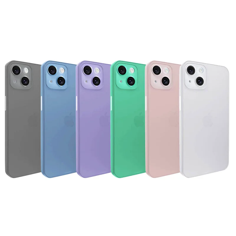 Capa Apokin para iPhone 14 Plus com Proteção de Câmara Fumada Verde - Imagem 1