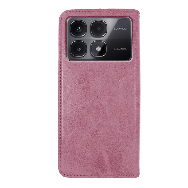 Capa Apokin para Xiaomi Redmi K70 Ultra em Polipele com Porta-cartões Preto - Imagem 2