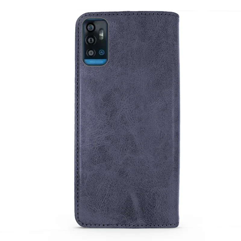 Capa Apokin para ZTE Blade A71 2021 em Ecopele com Porta-cartões Vermelho - Imagem 4