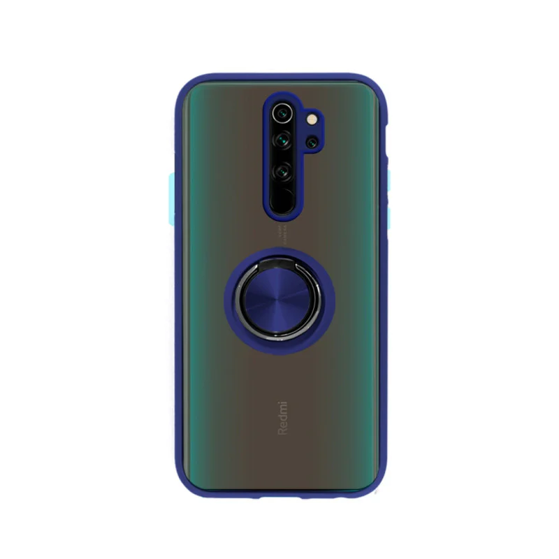 Capa Apokin para Xiaomi Redmi Note 8 Pro Gel com Suporte Fumada Preto - Imagem 2