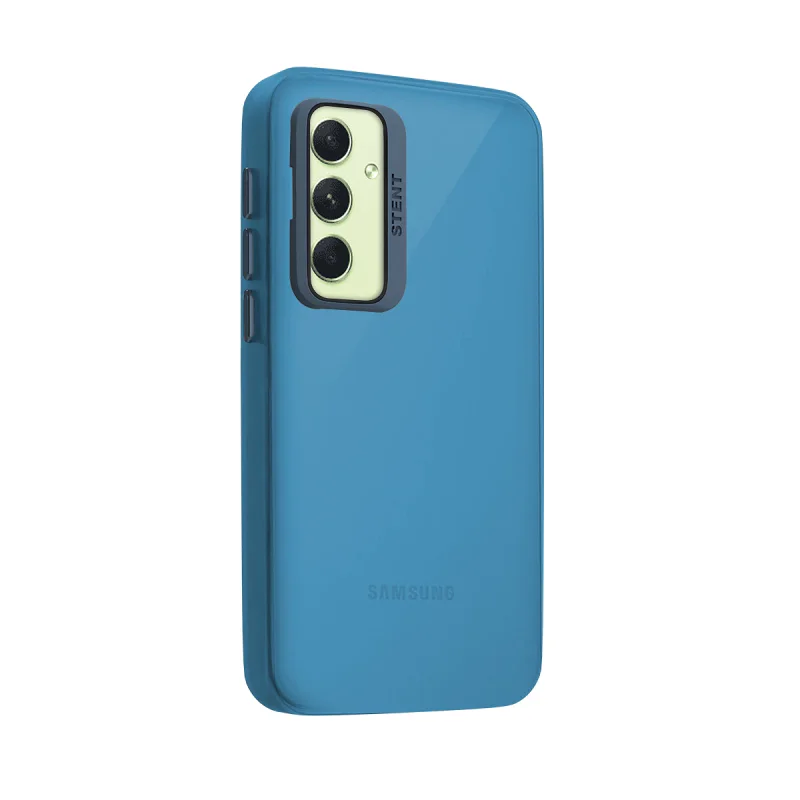 Capa Apokin para Samsung Galaxy A54 Silicone Mate com Suporte Lilás - Imagem 4