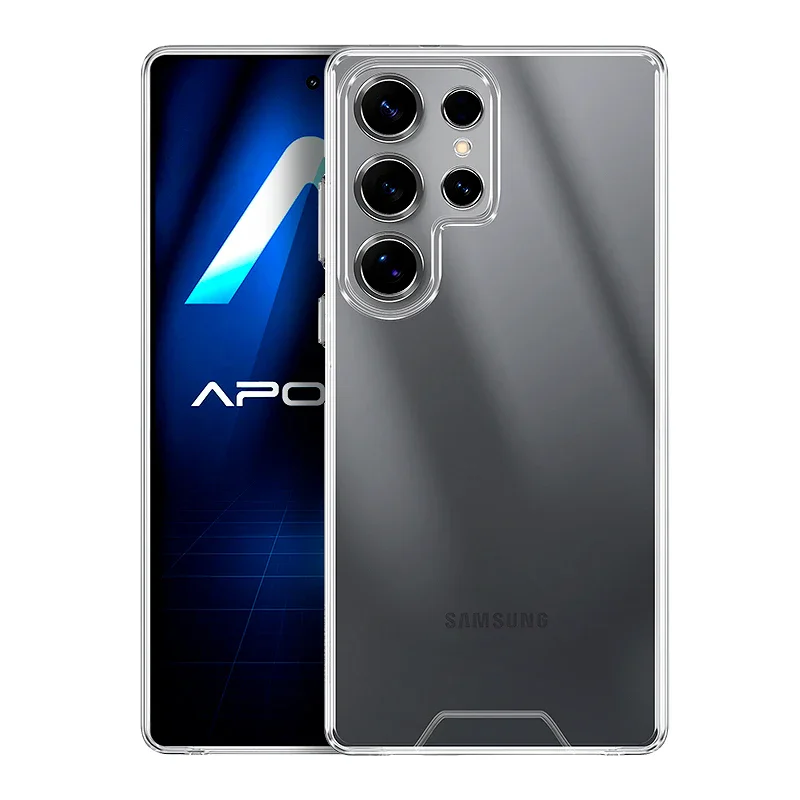 Capa Acrílica Apokin Space para Samsung Galaxy S25 Ultra Rígida Transparente