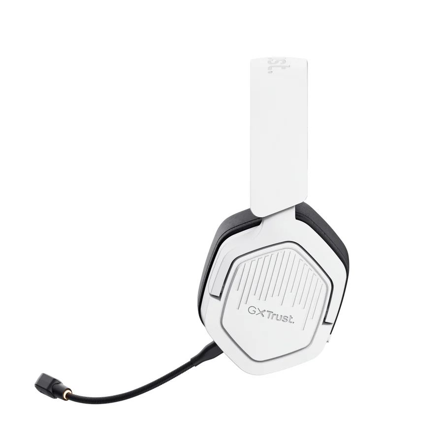 Headset Gaming Sem Fios Trust GXT 493PS Carus para PS5 Branco - Imagem 4