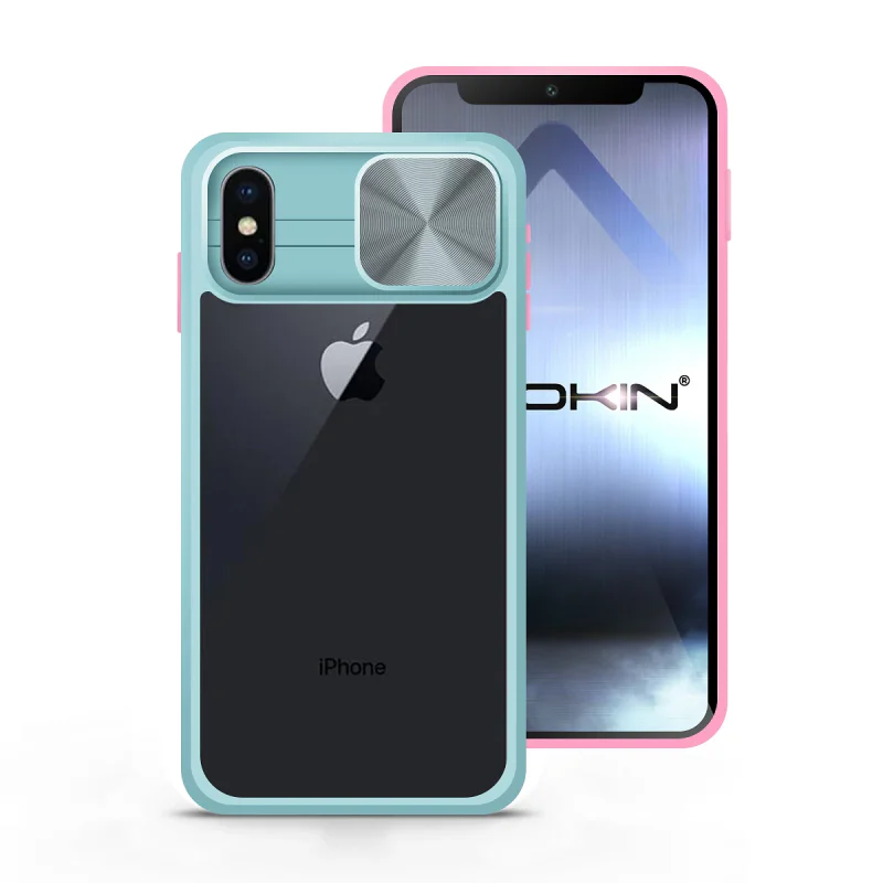 Capa de Gel Apokin para iPhone X e XS Antichoque com Proteção Deslizante Variedade de cores - Imagem 2
