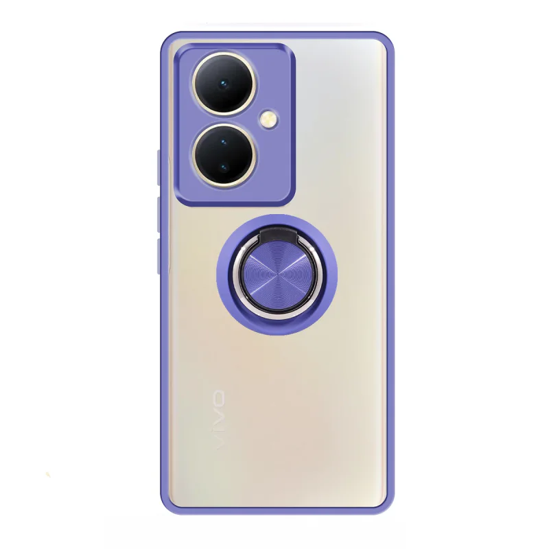 Capa Vivo V29 Lite Magnética com Suporte de Anel Azul - Imagem 2