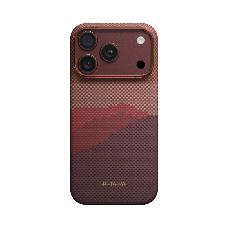 Capa Apokin Pitaka Edge Case para iPhone 18 Pro Além do Horizonte 2.0 Outono