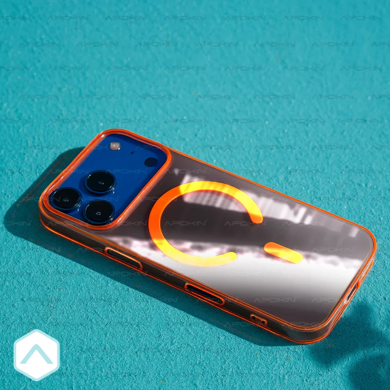 Capa Apokin para iPhone 17 Pro / 18 Pro Acrílico com MagSafe Variedade de cores - Imagem 5